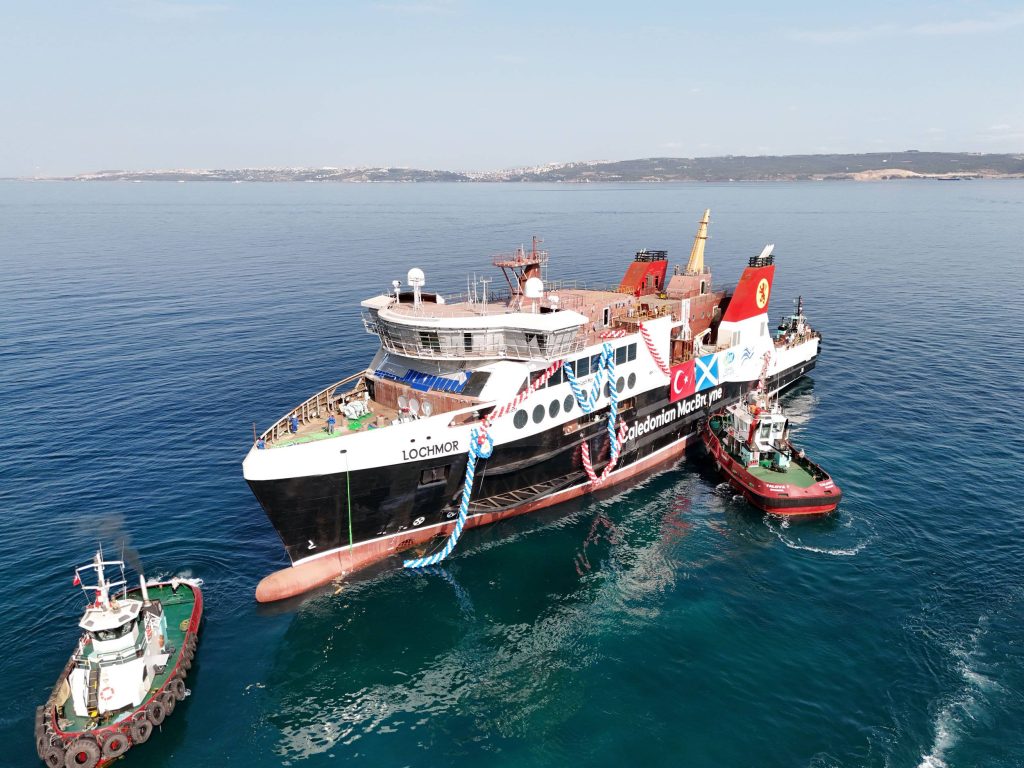 MV Lochmore launched at Cemre Shipyard. 1