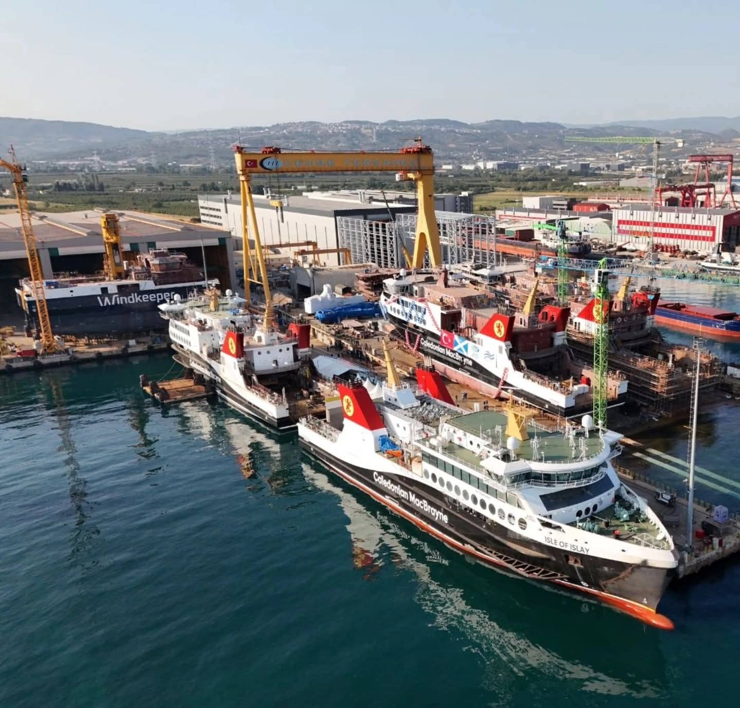 MV Lochmore launched at Cemre Shipyard. 1