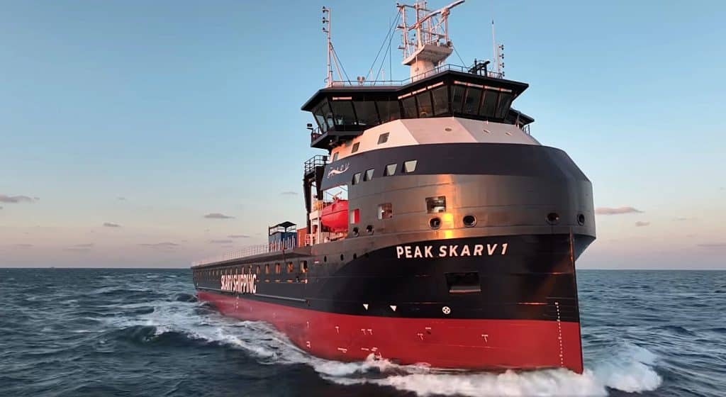 SKARV PEAK 1 delivered. Next stop Europe! 1